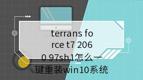 terrans force t7 2060 97sh1怎么一键重装win10系统