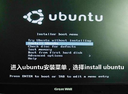 笔记本电脑开机蓝屏 怎么用u盘安装ubuntu(5)
